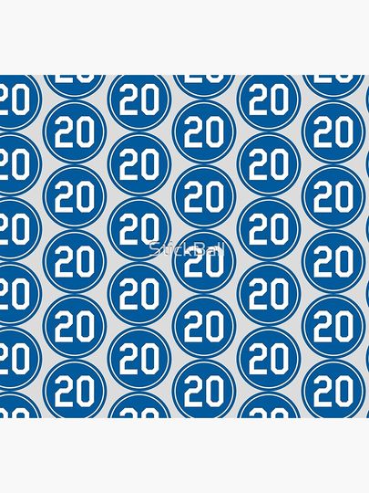 Don Sutton #20 Jersey Number Socks