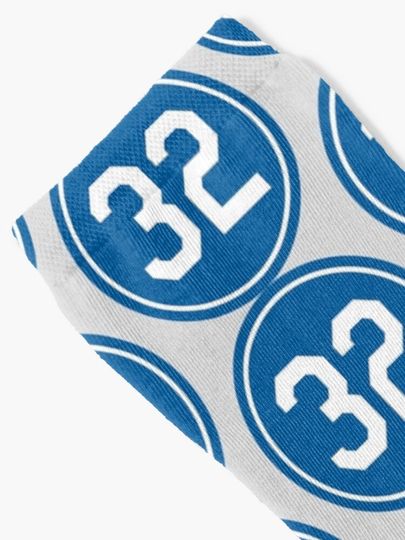 Sandy Koufax #32 Jersey Number Socks