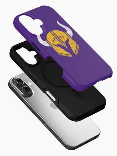 Minnesota Vikings Skol Helmet iPhone Case