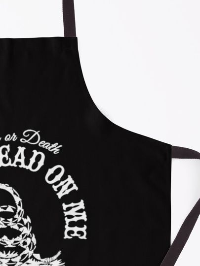 Dont Tread On Me Back Design Apron
