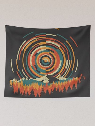 The Geometry of Sunrise Tapestry