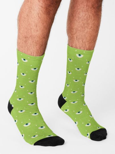 mike wazowski print Socks
