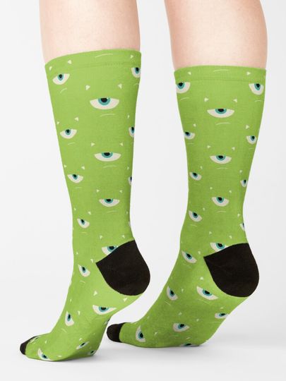 mike wazowski print Socks