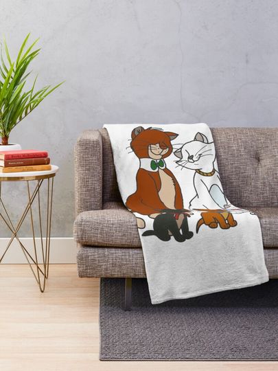 Aristocats Throw Blanket