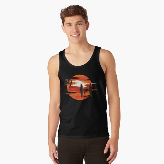 Ride of the Tie fighters Tank Top