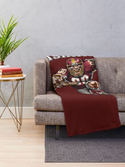 Washington Football Throw Blanket