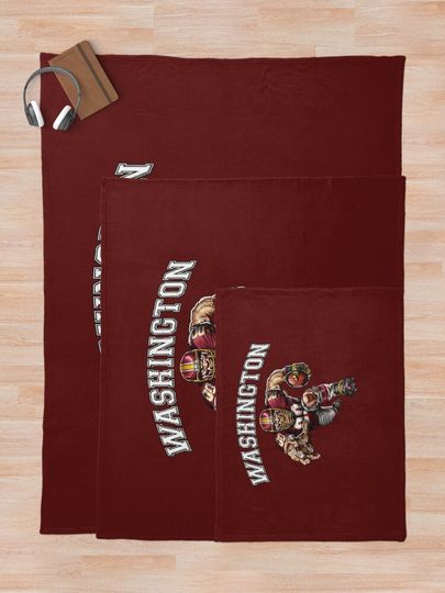 Washington Football Throw Blanket