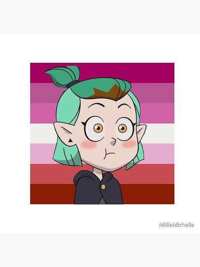 Lesbian Panic Amity Pin Button