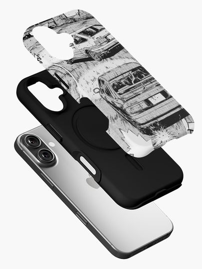 Initial D AE86 Vs EVO iPhone Case