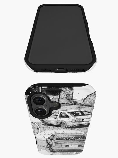 Initial D AE86 Vs EVO iPhone Case