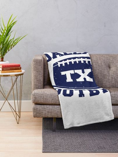 Dallas football Throw Blanket