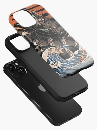 The Black Sushi Dragon iPhone Case