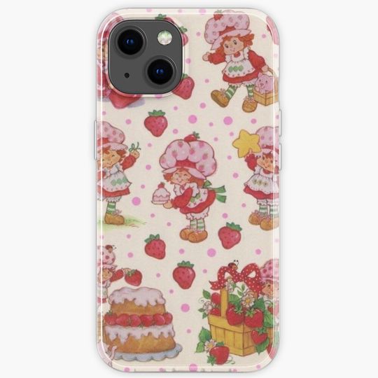 vintage strawberry shortcake iPhone Case