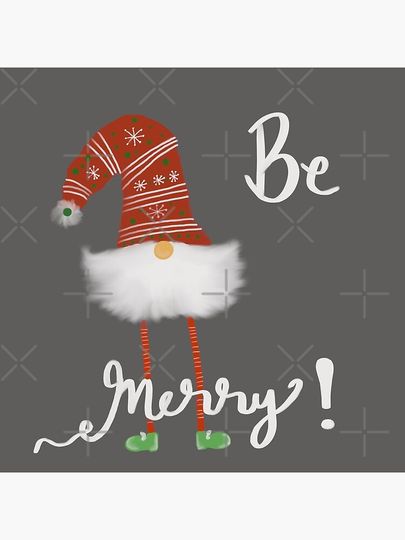 Christmas Elf Framed Art Print