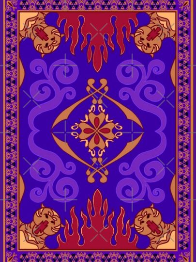Aladdin 1992 Magic Carpet iPhone Case