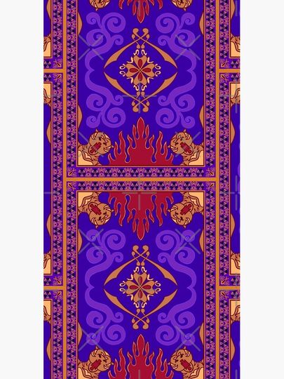Aladdin 1992 Magic Carpet Duffle Bag