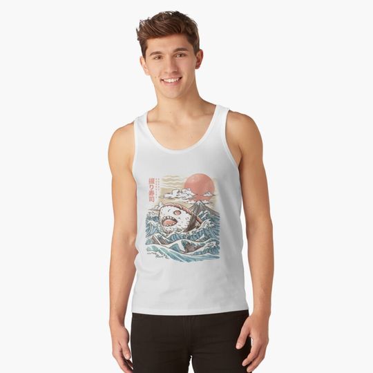 Sharkiri Sushi Tank Top