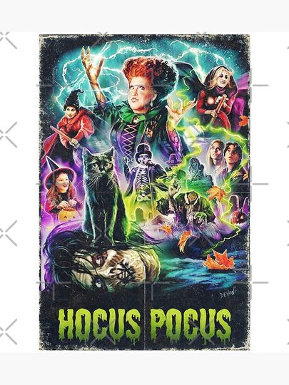 Hocus Pocus Disney Halloween Poster