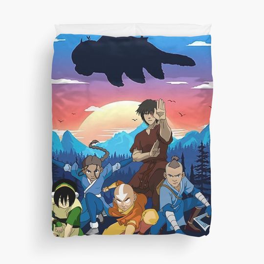 Avatar the last airbender, Aang Poster Duvet Cover