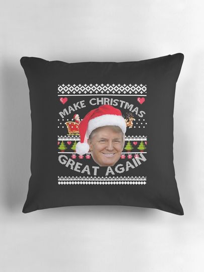 Make Christmas Great Again Pillow