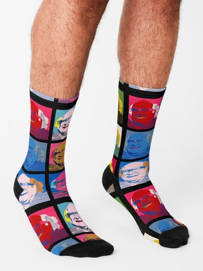 Danny DeVito Pop Art Socks