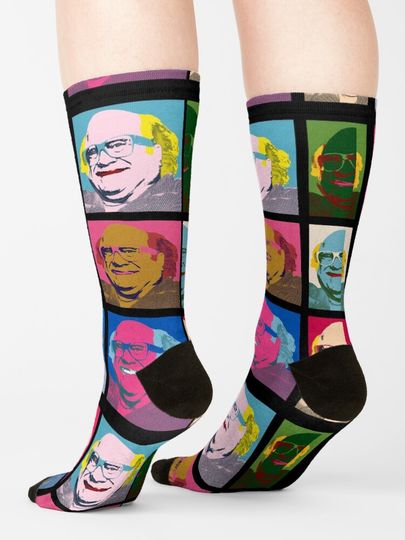Danny DeVito Pop Art Socks