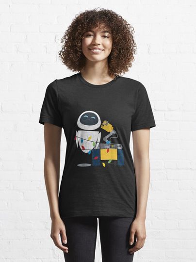 Disney Pixar Wall-E Eve Christmas Light Wrap T-Shirt