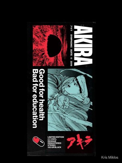 Akira Symphonic Black iPhone Case