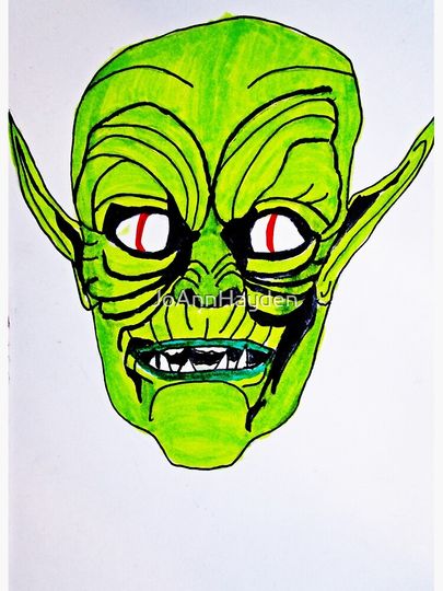 HALLOWEEN GREEN GOBLIN  Poster
