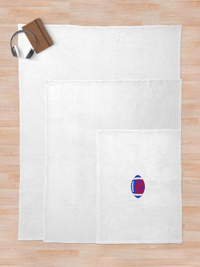 Buffalo Football Throw Blanket