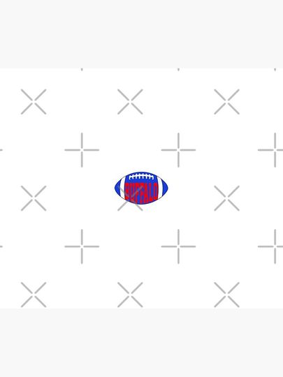 Buffalo Football Throw Blanket