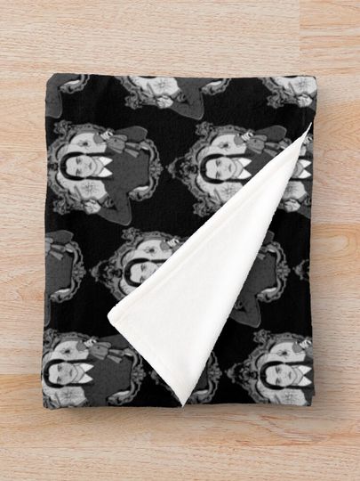 Wednesday voodoo Throw Blanket