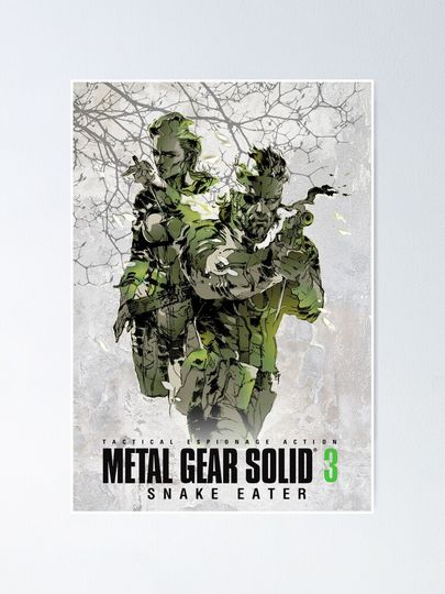 Metal Gear Solid 3 poster Poster