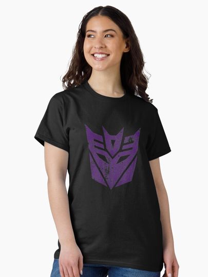 Decepticons Emblem Graphic Tee for Transformers Fans