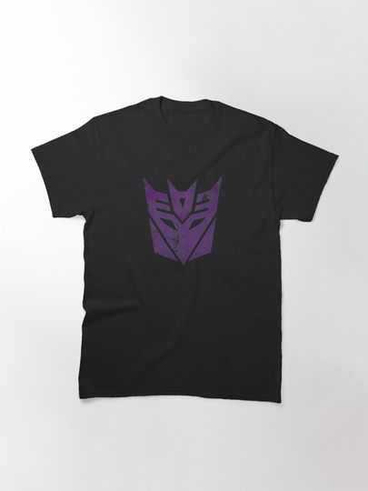 Decepticons Emblem Graphic Tee for Transformers Fans