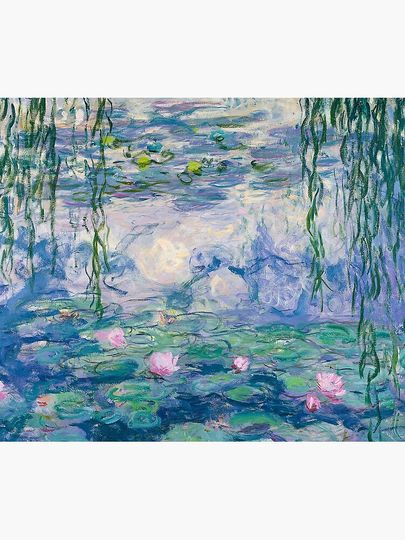 Water Lilies Claude Monet Fine Art Tapestry