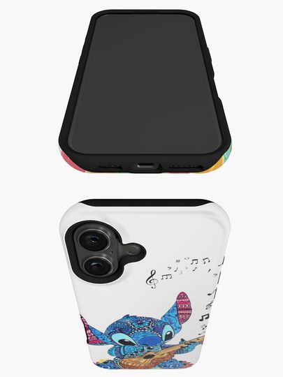 Musical Stitch iPhone Case