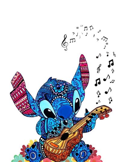 Musical Stitch iPhone Case