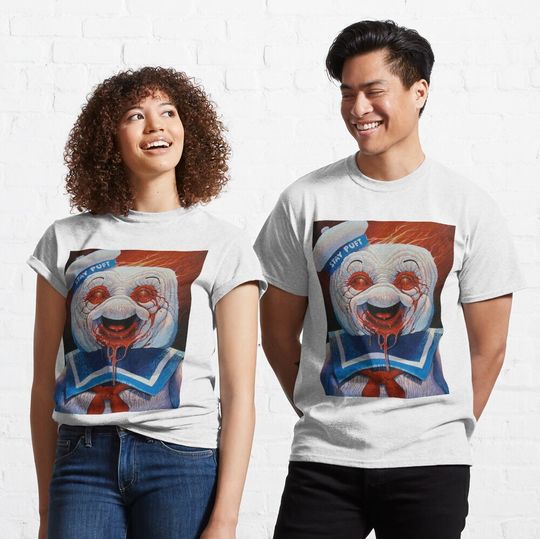 Creepy Stay Puft Marshmallow Man T-Shirt