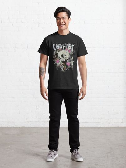 Bullet for My Valentine Skull and Roses Valentine's Day T-Shirt