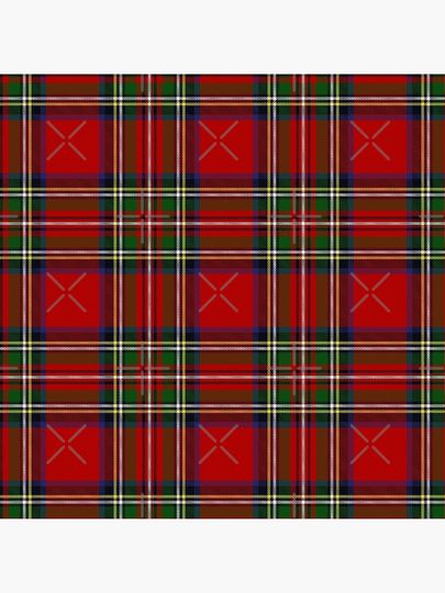 Royal Stewart Tartan Plaid Pillow