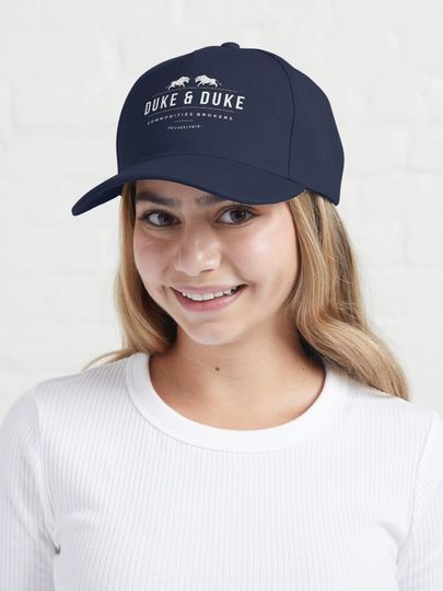 Duke & Duke - Commodities Brokers - modern vintage logo Cap