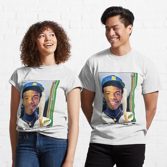 Ken Griffey Jr T-ShirtKen Griffey Jr Rookie Card  Classic T-Shirt