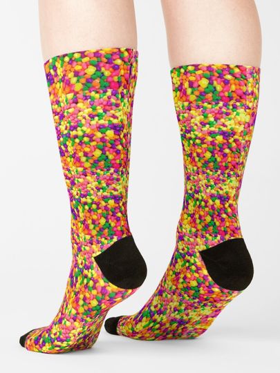 Nerds Rainbow Candy Socks