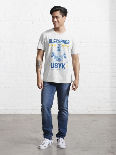 Oleksandr "The Cat" Usyk vintage boxing poster T-Shirt