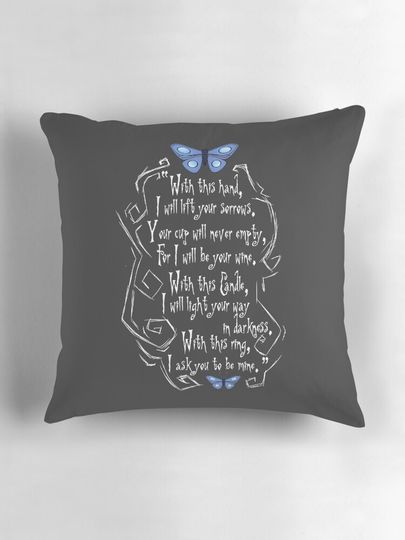 Bride Ghost I Will Lift Your Sorrows Halloween Classic  Pillow