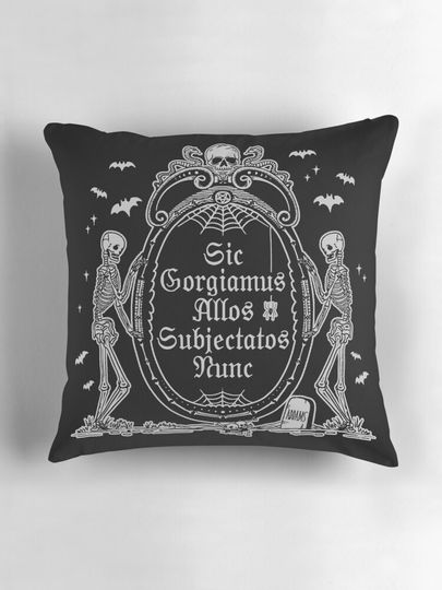 Addam's Motto Pillow