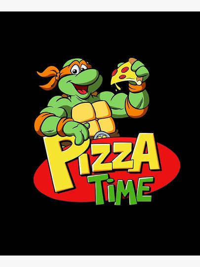 Turtle Pizza TMNT Teenage Mutant Ninja Turtles Apron