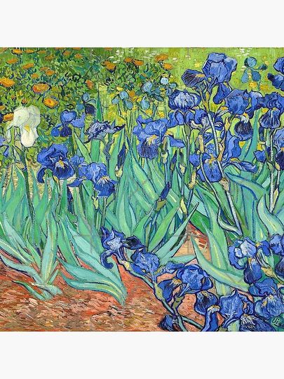 Van Gogh "Irises" Pin