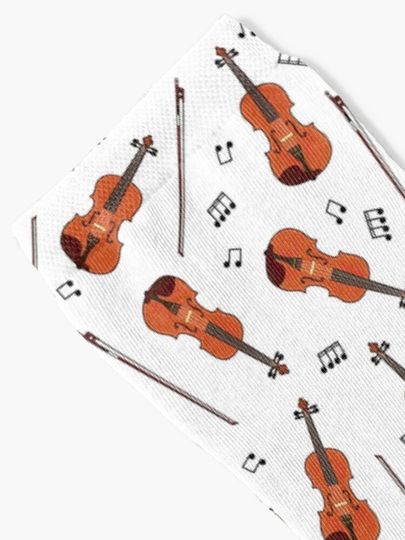 Violin And music nout Socks